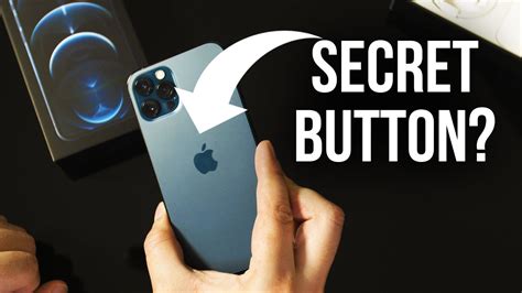What is the secret button on the iPhone 12?